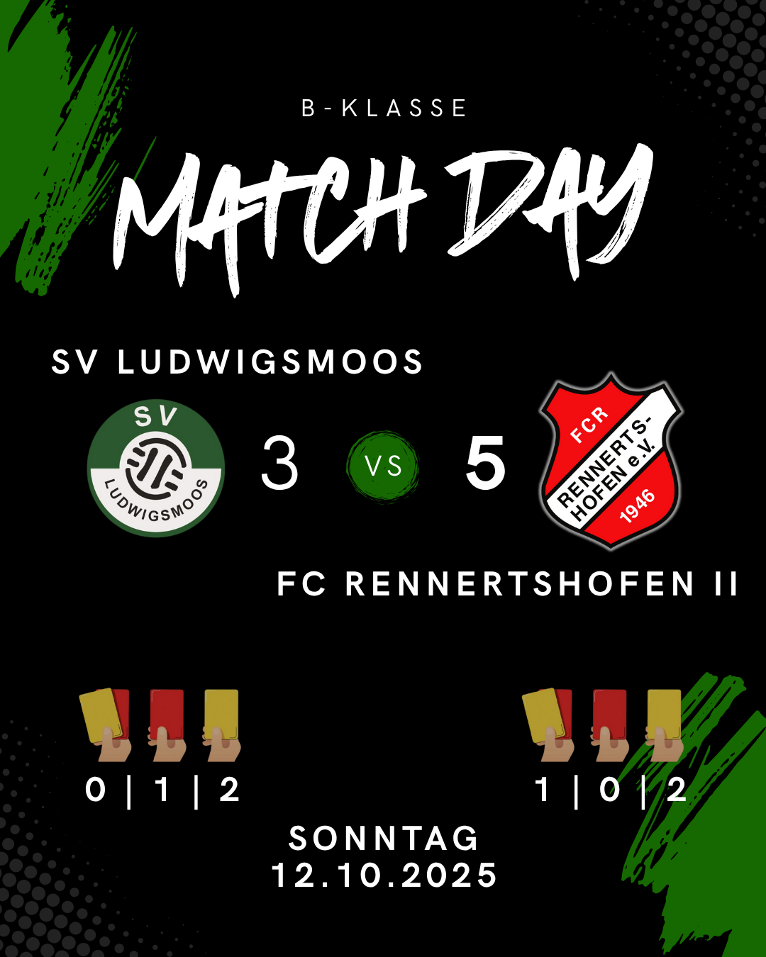 Bild Endergebnis, SVL gegen Rennersthofen 2